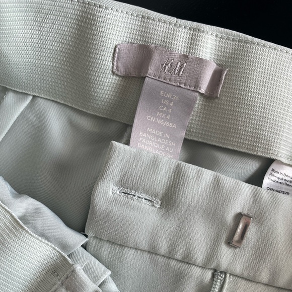 H&M Mint Trouser Shorts - Picture 4 of 5